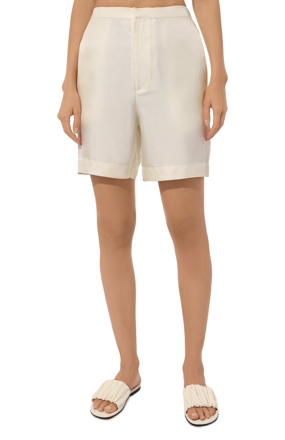 Шелковые шорты LOULOU DE SAISON, арт. P0SEID0N, фото 3