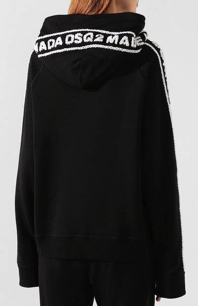 Хлопковый костюм DSQUARED2 черного цвета по цене 137500 руб., арт. S75FZ0045/S25042, фото 3 Хлопковый костюм DSQUARED2, арт. S75FZ0045/S25042, фото 3