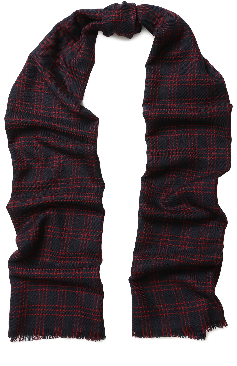 Шерстяной шарф в клетку LORO PIANA, арт. FAG3444, фото 1