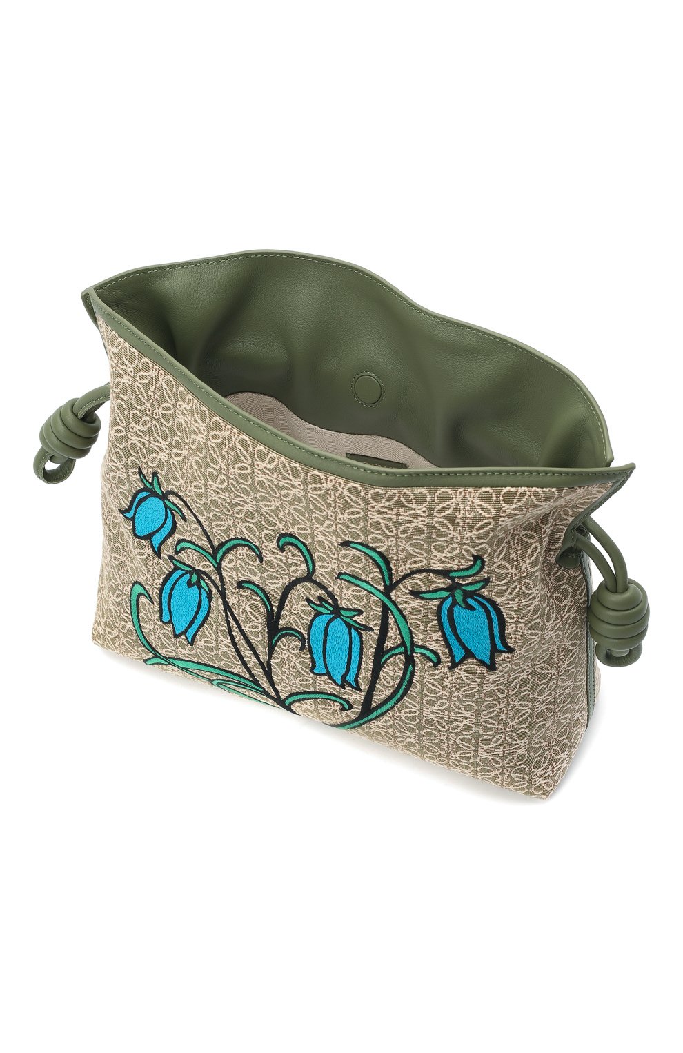 Сумка herbarium flamenco LOEWE зеленого цвета по цене 238500 руб., арт. A411FC1X44, фото 5 Сумка herbarium flamenco LOEWE, арт. A411FC1X44, фото 5