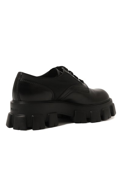 Кожаные дерби monolith PRADA, арт. 2EE342-3LFR-F0002, фото 5