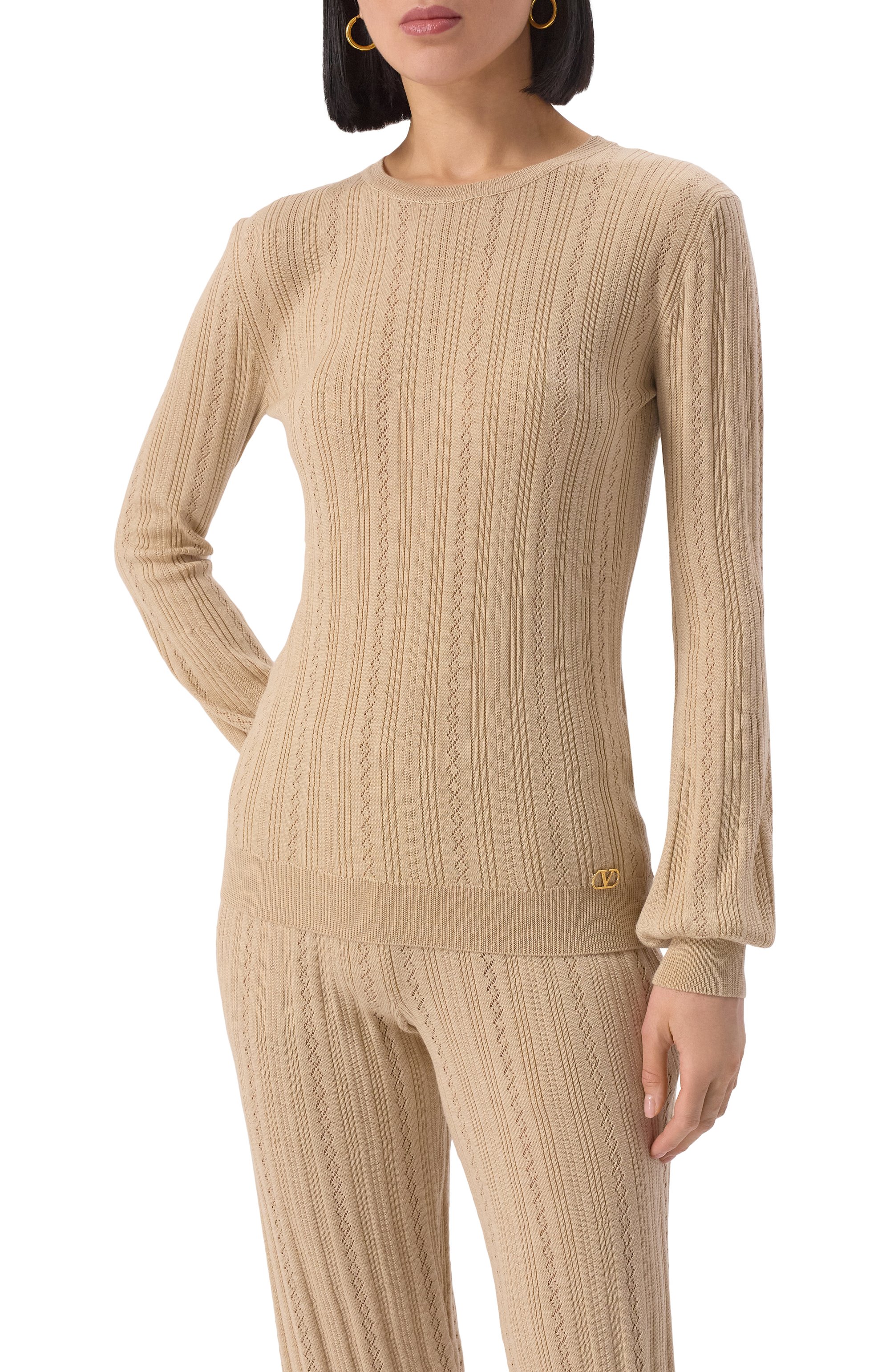 Шерстяной пуловер VALENTINO, арт. 6B3KC62J935, фото 3