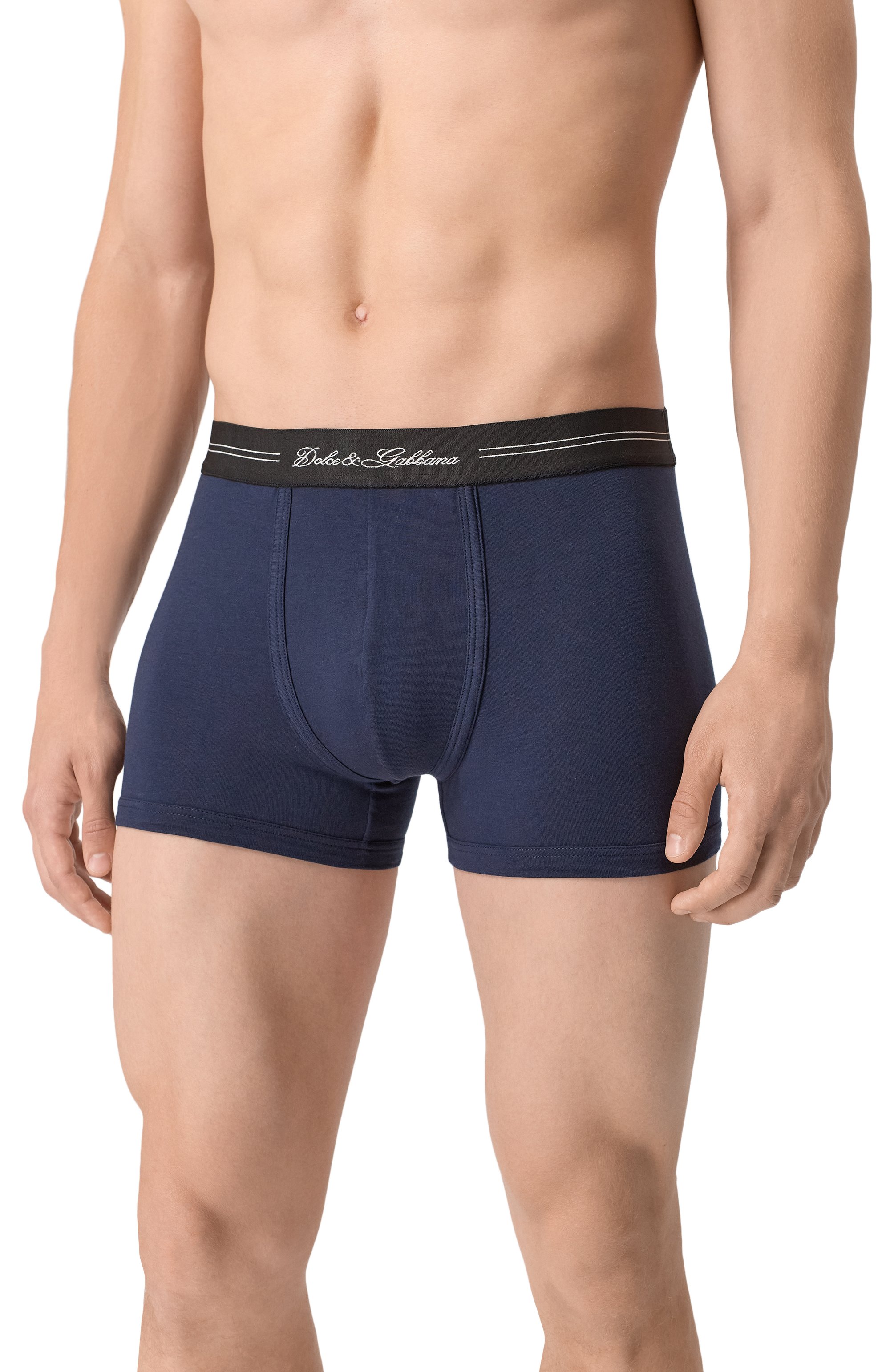 Хлопковые боксеры DOLCE & GABBANA, арт. M4F46J/0NR66, фото 2