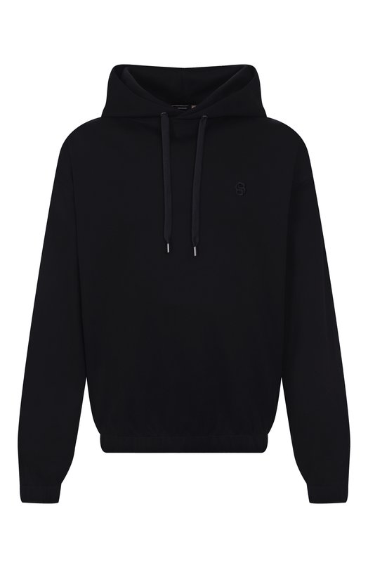Хлопковое худи BOSS 50544099 Чёрный 50544099