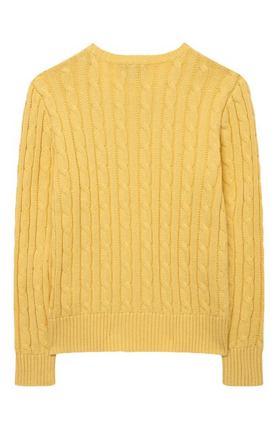 Хлопковый пуловер POLO RALPH LAUREN, арт. 313737921, фото 2