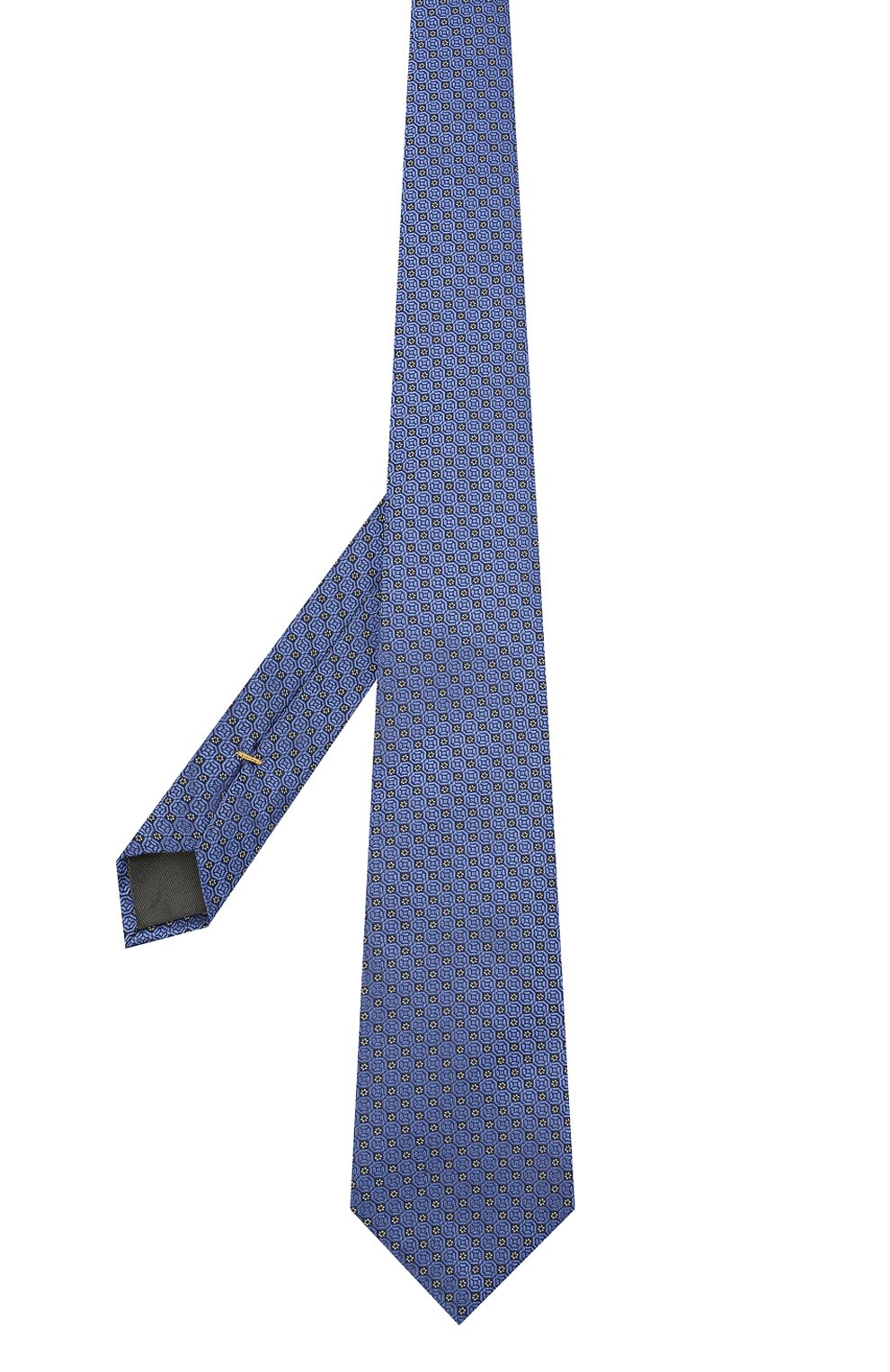 Шелковый галстук CANALI синего цвета по цене 12700 руб., арт. 18/HJ03133, фото 2 Шелковый галстук CANALI, арт. 18/HJ03133, фото 2