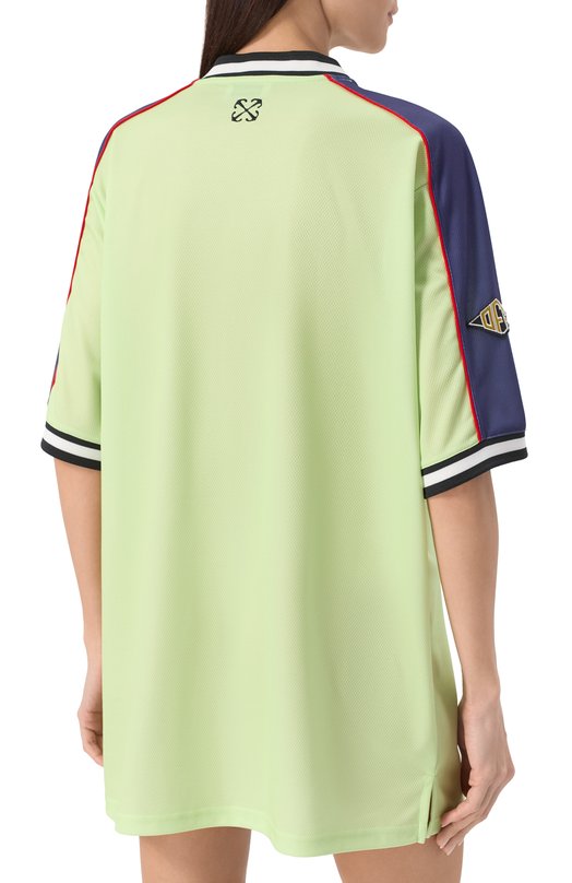 Платье Off-White 0WDH008S25JER001 Зелёный  0WDH008S25JER001 Фото 4