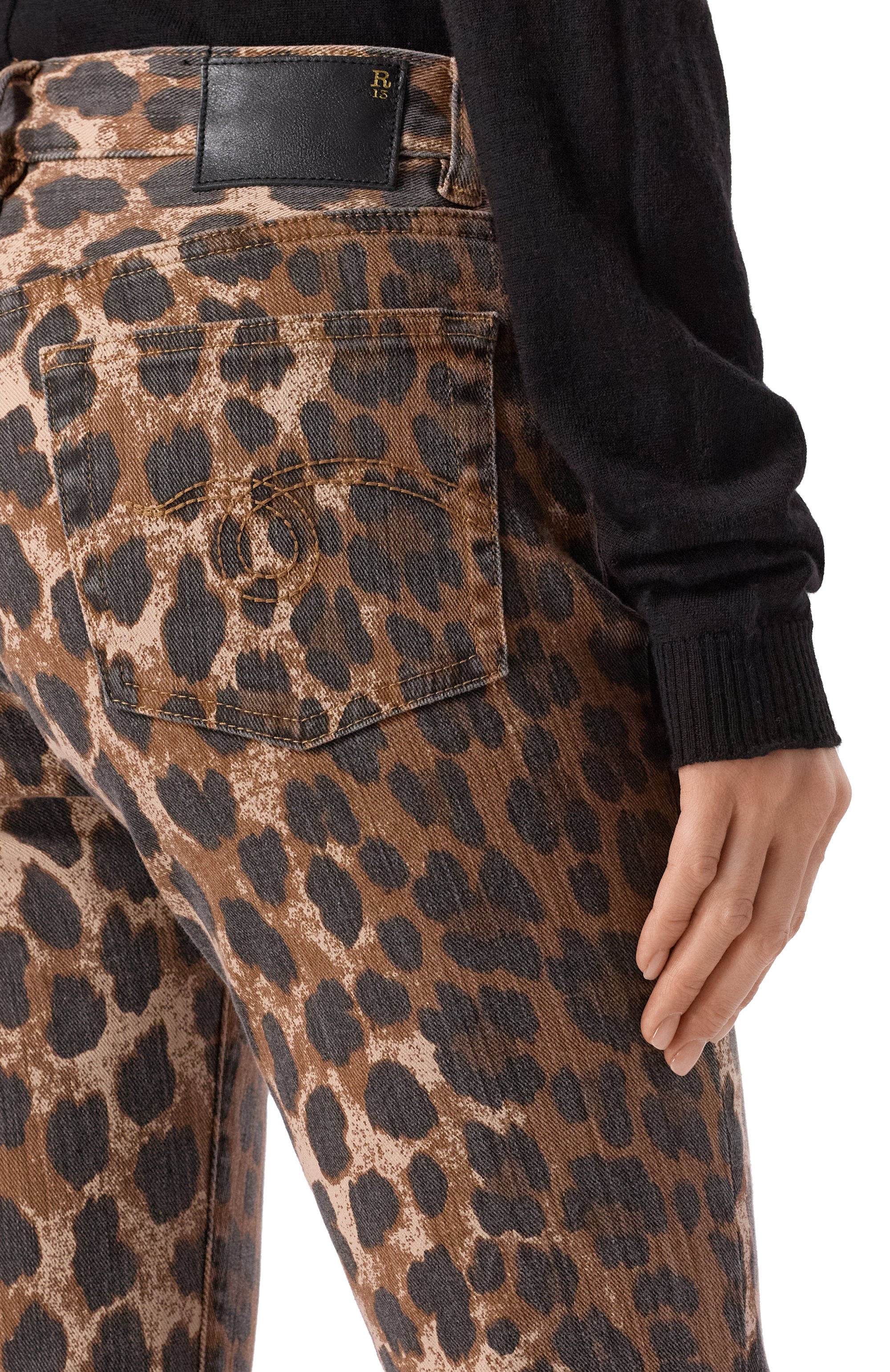 Джинсы kick fit R13, арт. R13W0009-D278A, фото 5