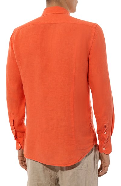 Льняная рубашка MC2 SAINT BARTH, арт. STBM/PAMPL0NA/03763F, фото 4