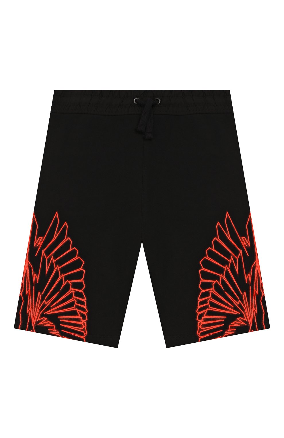 Хлопковые шорты MARCELO BURLON KIDS OF MILAN, арт. 20E/B/MB/3206/0020/2-6Y, фото 1
