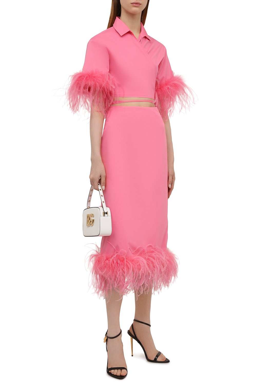 Хлопковая юбка GIUSEPPE DI MORABITO, арт. SS22070SK-126, фото 2