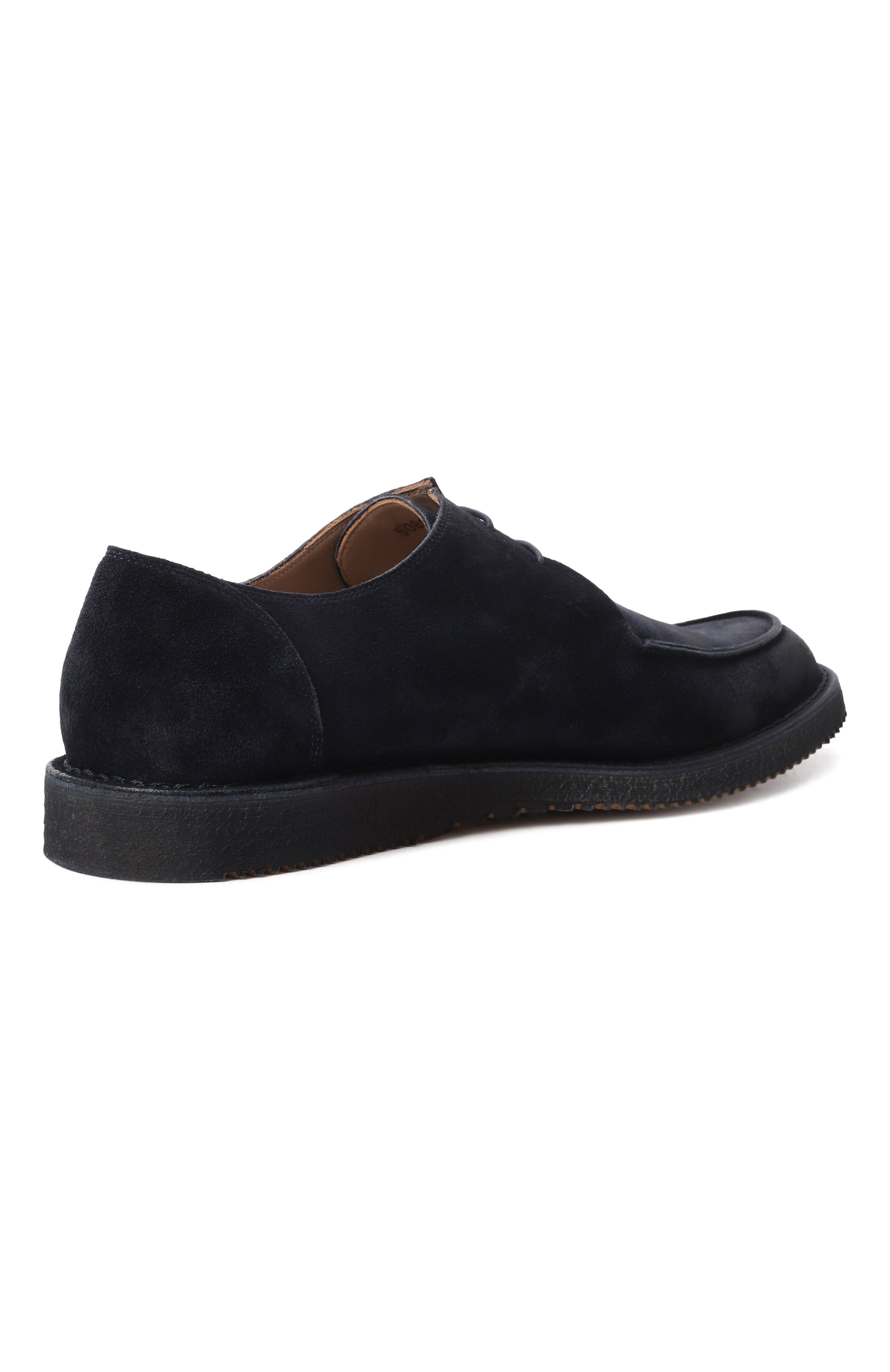 Замшевые дерби PANTANETTI темно-синего цвета по цене 45800 руб., арт. 18501A, фото 5 Замшевые дерби PANTANETTI, арт. 18501A, фото 5