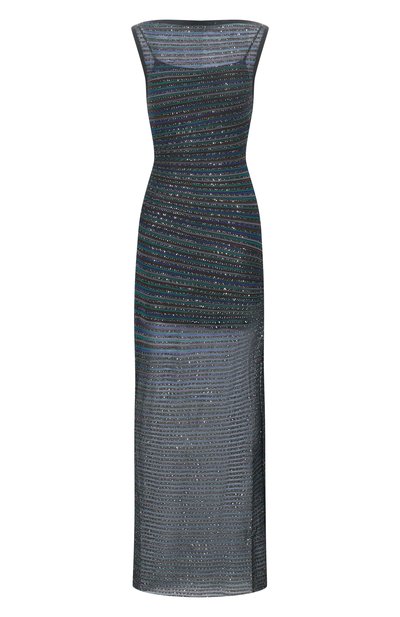Женское платье с отделкой пайетками MISSONI, арт. DS25WG12/BK01CL