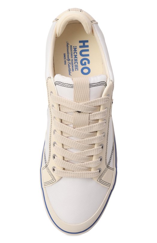 Текстильные кеды Blue-X HUGO Blue 50558176 Белый  50558176 Фото 5