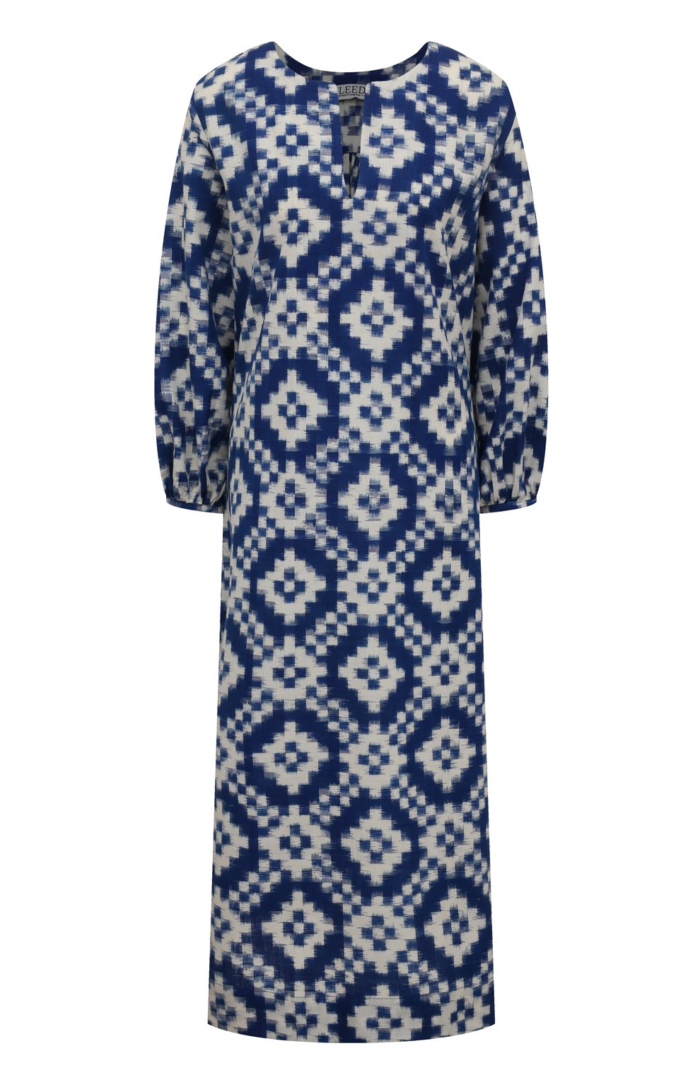 Хлопковая туника KLEED LOUNGEWEAR, арт. D0RCAS BLACK KAFTAN, фото 1
