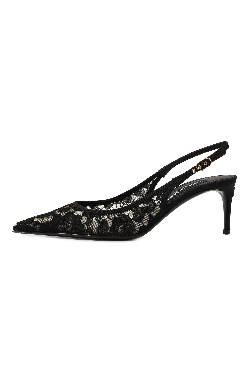 Текстильные туфли lollo DOLCE & GABBANA, арт. CG0639/AT467, фото 4