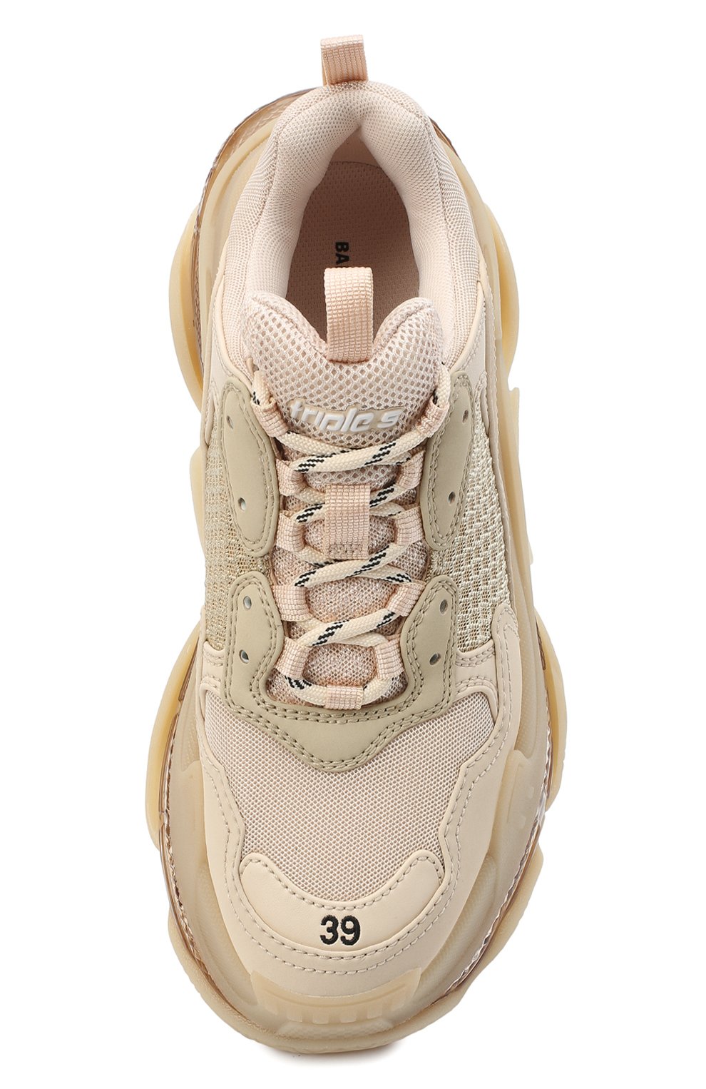 Текстильные кроссовки triple s BALENCIAGA, арт. 544351/W2GA1, фото 5