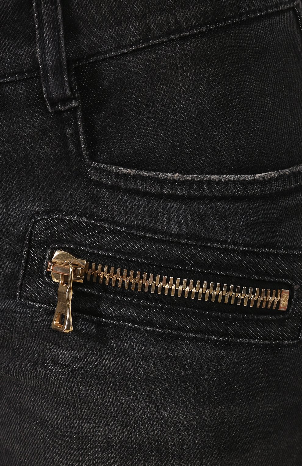 Джинсы с декоративными молниями BALMAIN, арт. RF1995999/265N, фото 5