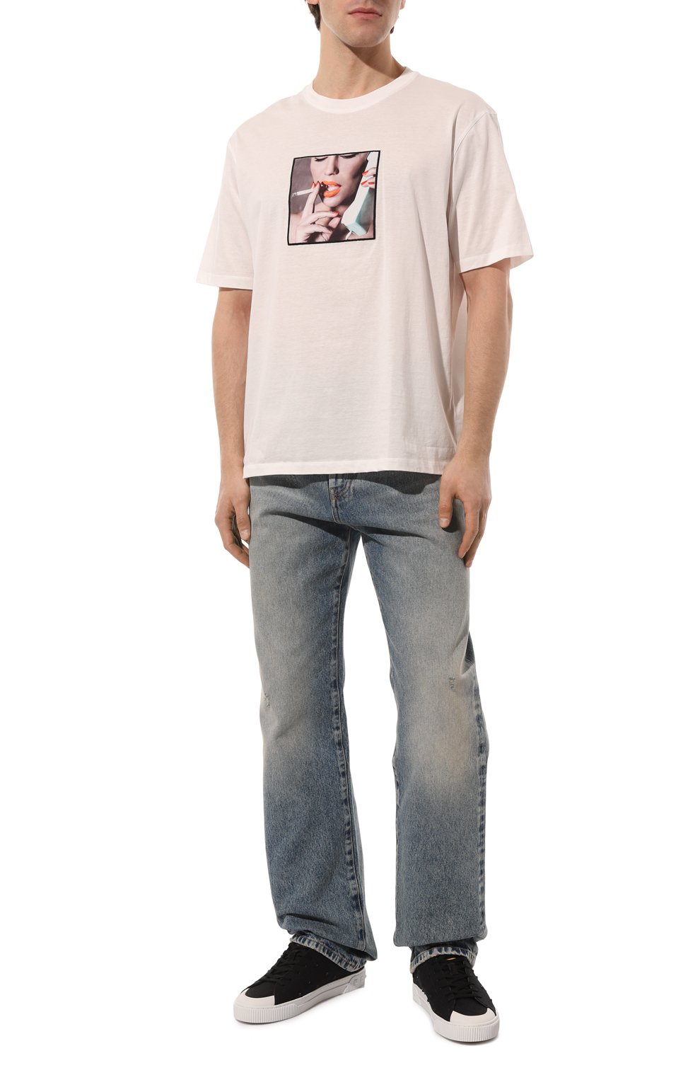 Хлопковая футболка LIMITATO, арт. ADDICT/TSHIRT, фото 2