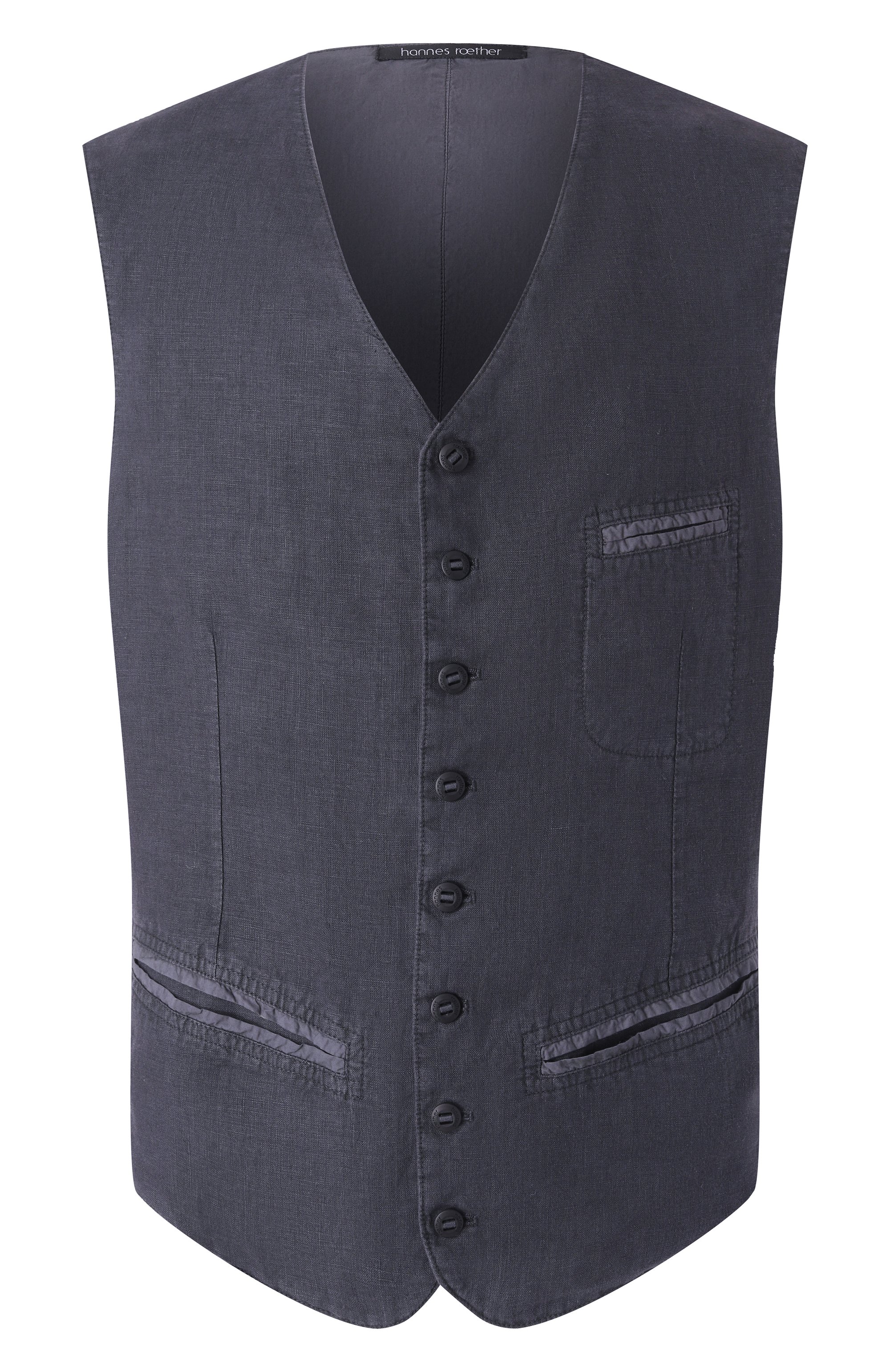 Льняной жилет HANNES ROETHER, арт. BE26VER.601/, фото 1