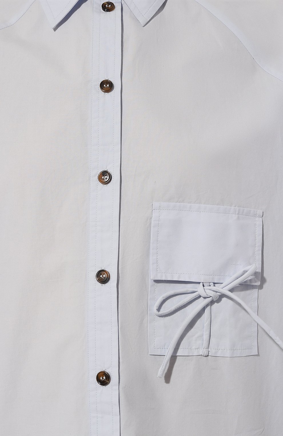 Хлопковая рубашка GANNI, арт. F9071, фото 5