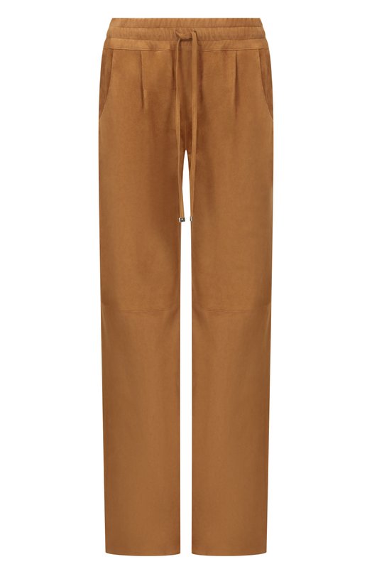 Замшевые брюки Kiton D59172K0918F10 Коричневый D59172K0918F10