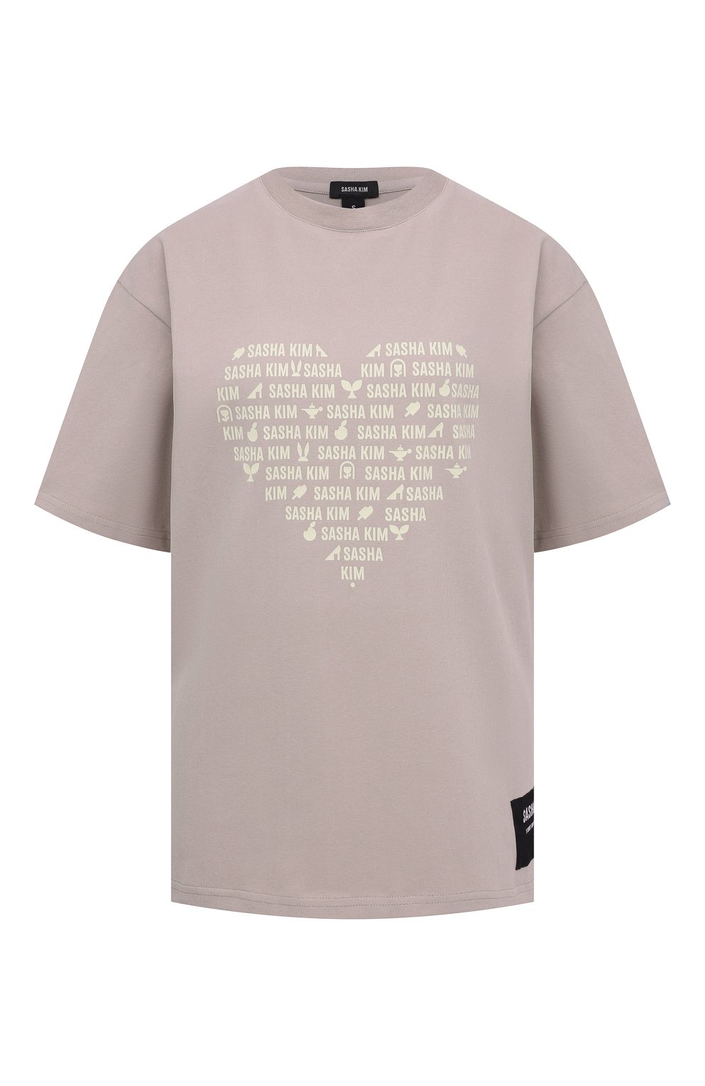 Хлопковая футболка SASHA KIM, арт. УТ-00000613, фото 1