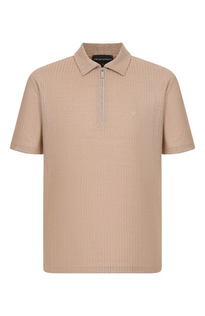 Мужская хлопковое поло EMPORIO ARMANI, арт. EM001905/AF15552