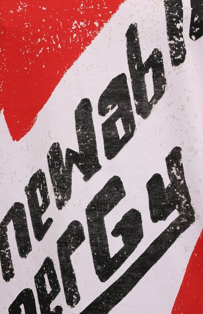 Хлопковая футболка ACNE STUDIOS, арт. AL0239, фото 5