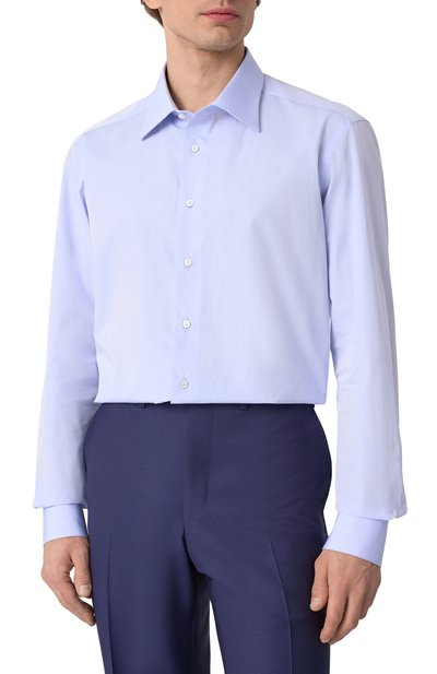 Хлопковая сорочка ZILLI, арт. CLAA01M010046203U, фото 3