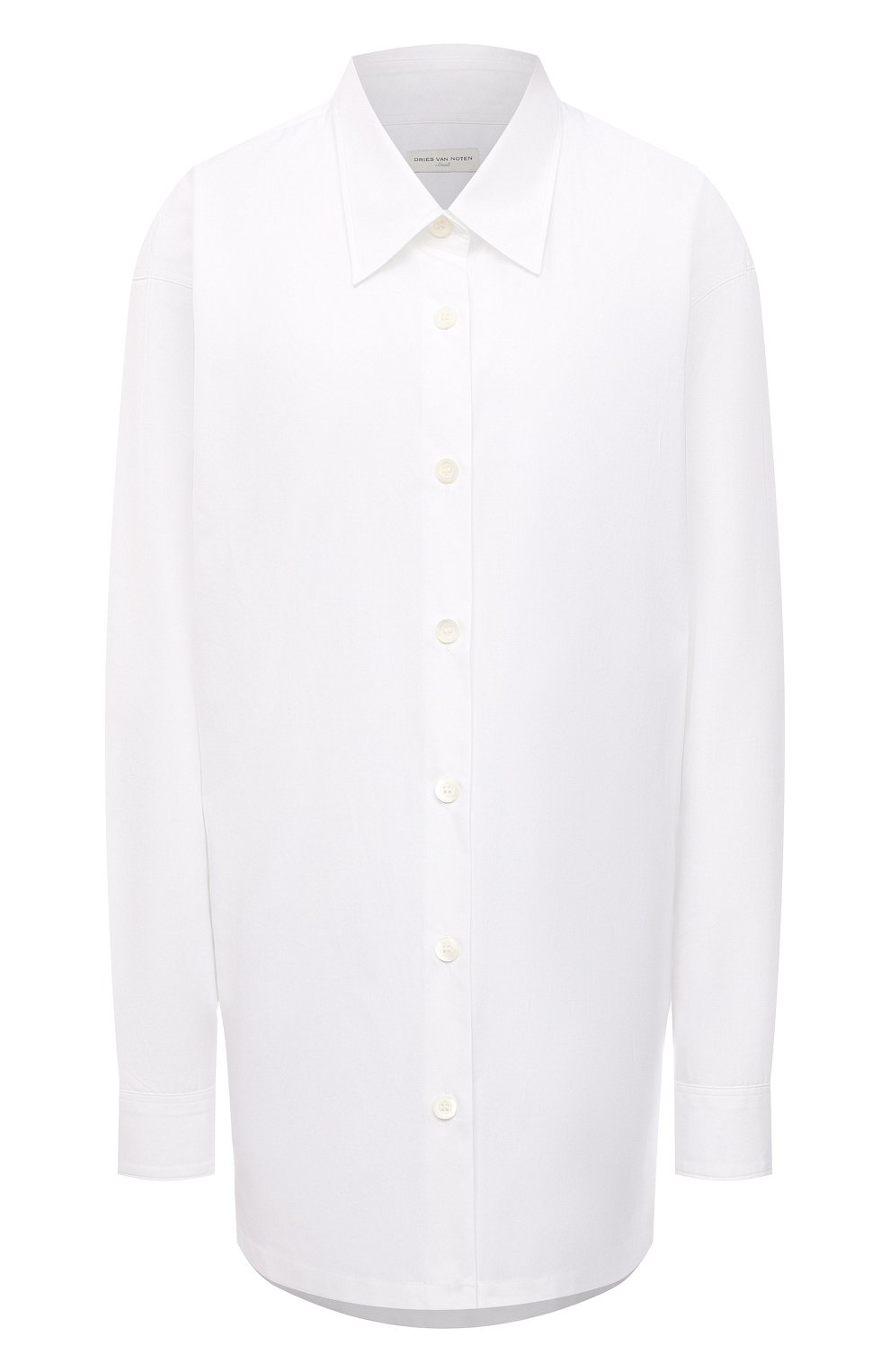 Хлопковая рубашка DRIES VAN NOTEN, арт. 221-030793-4183, фото 1