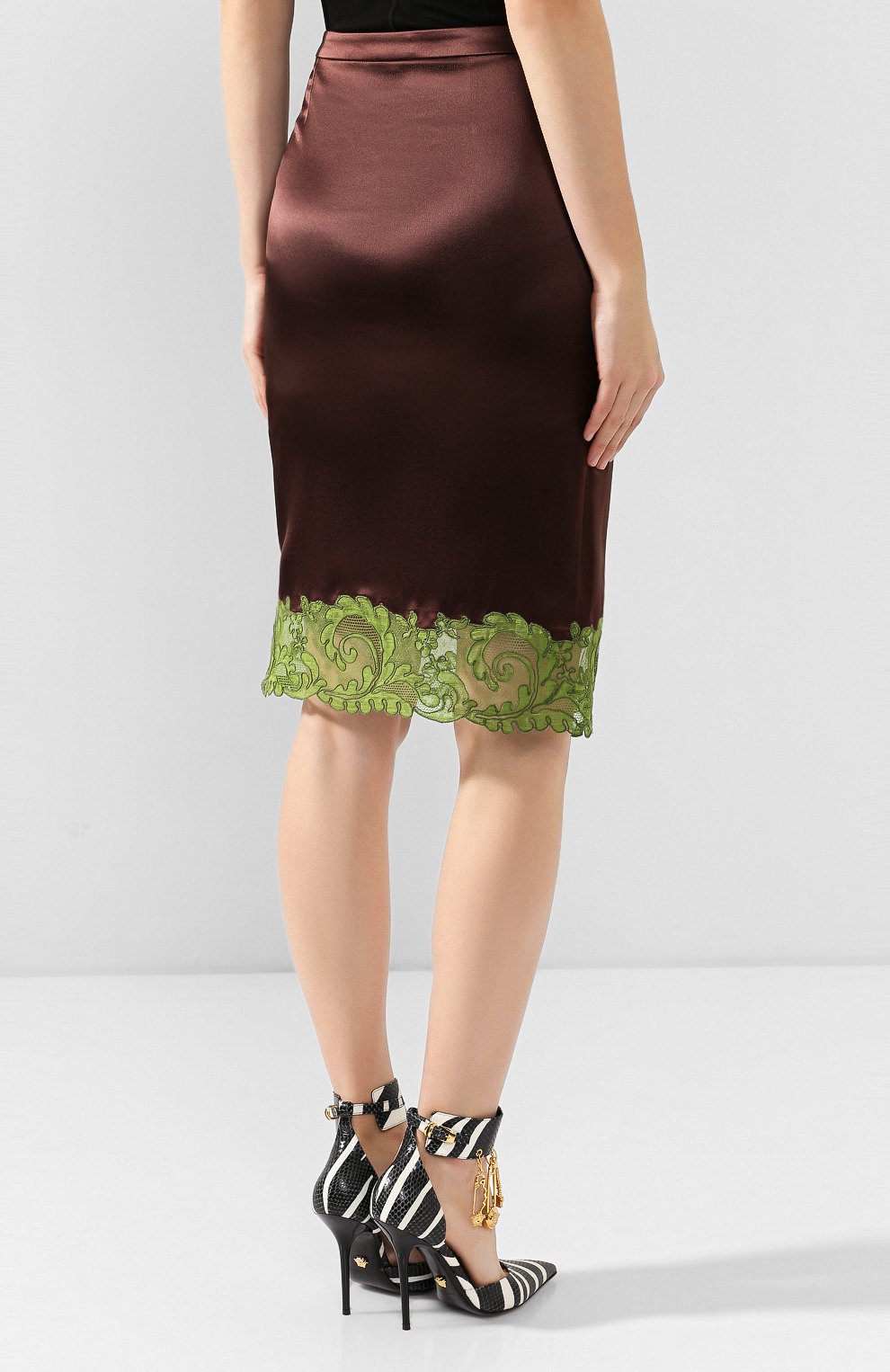 Шелковая юбка VERSACE, арт. A84586/A231743, фото 4