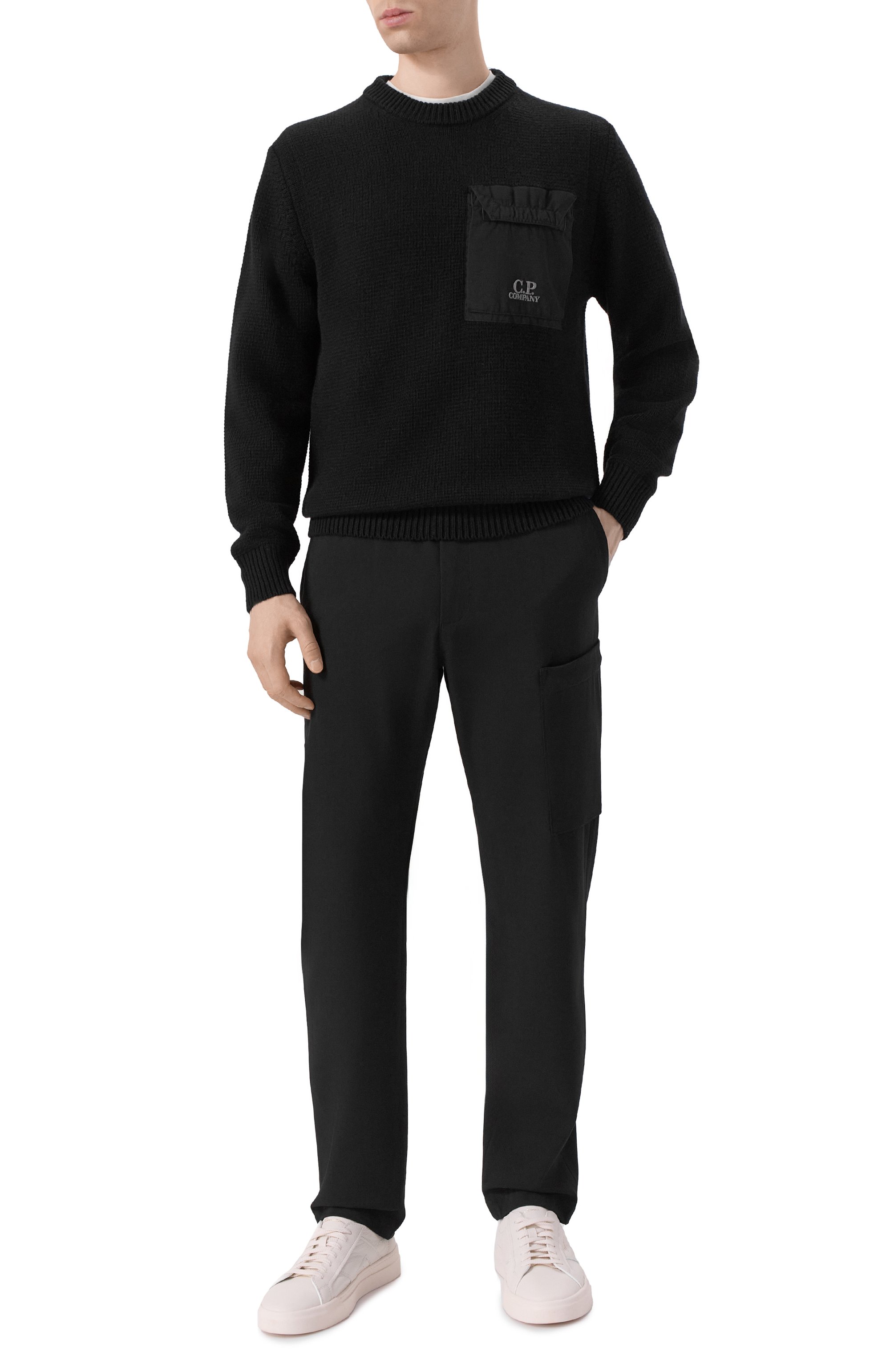 Шерстяной свитер C.P. COMPANY, арт. 19CMKN244A110149M, фото 2