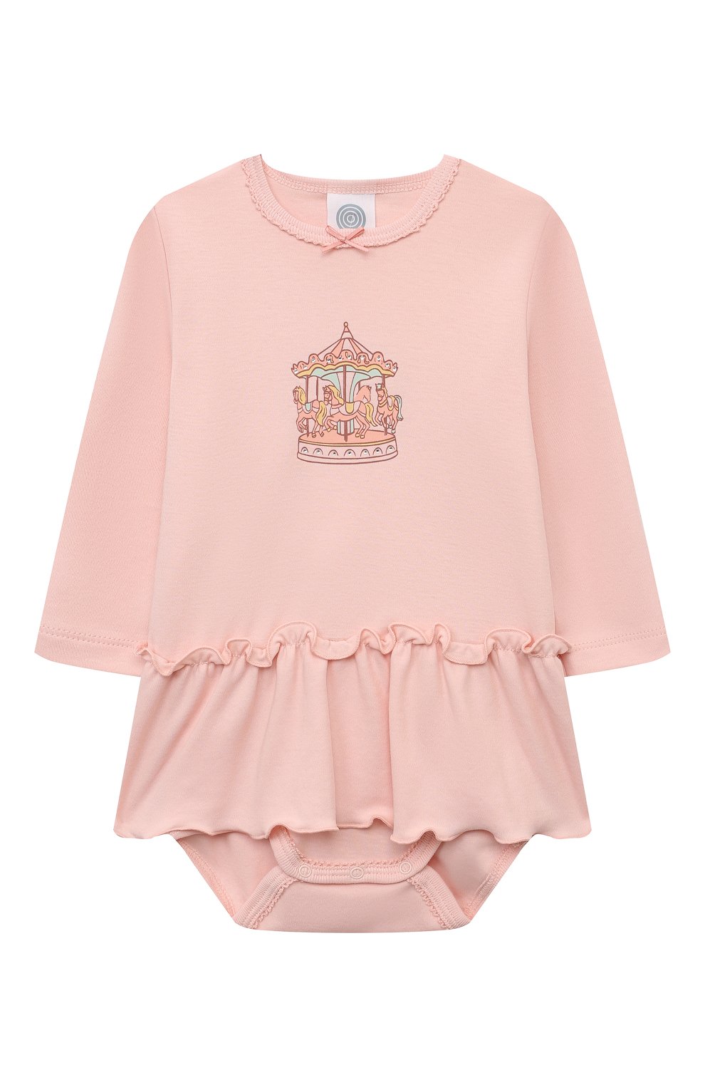 Хлопковое боди SANETTA, арт. 324530, фото 1