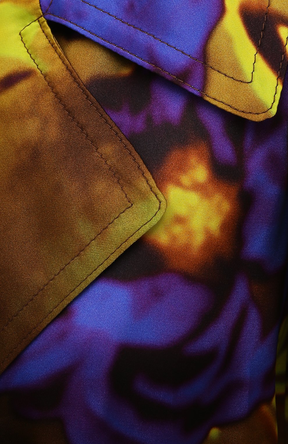 Тренч из вискозы и шелка DRIES VAN NOTEN, арт. 211-10229-2089, фото 5