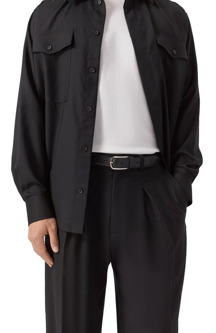 Мужской кожаный ремень BRUNELLO CUCINELLI, арт. MAUNX320