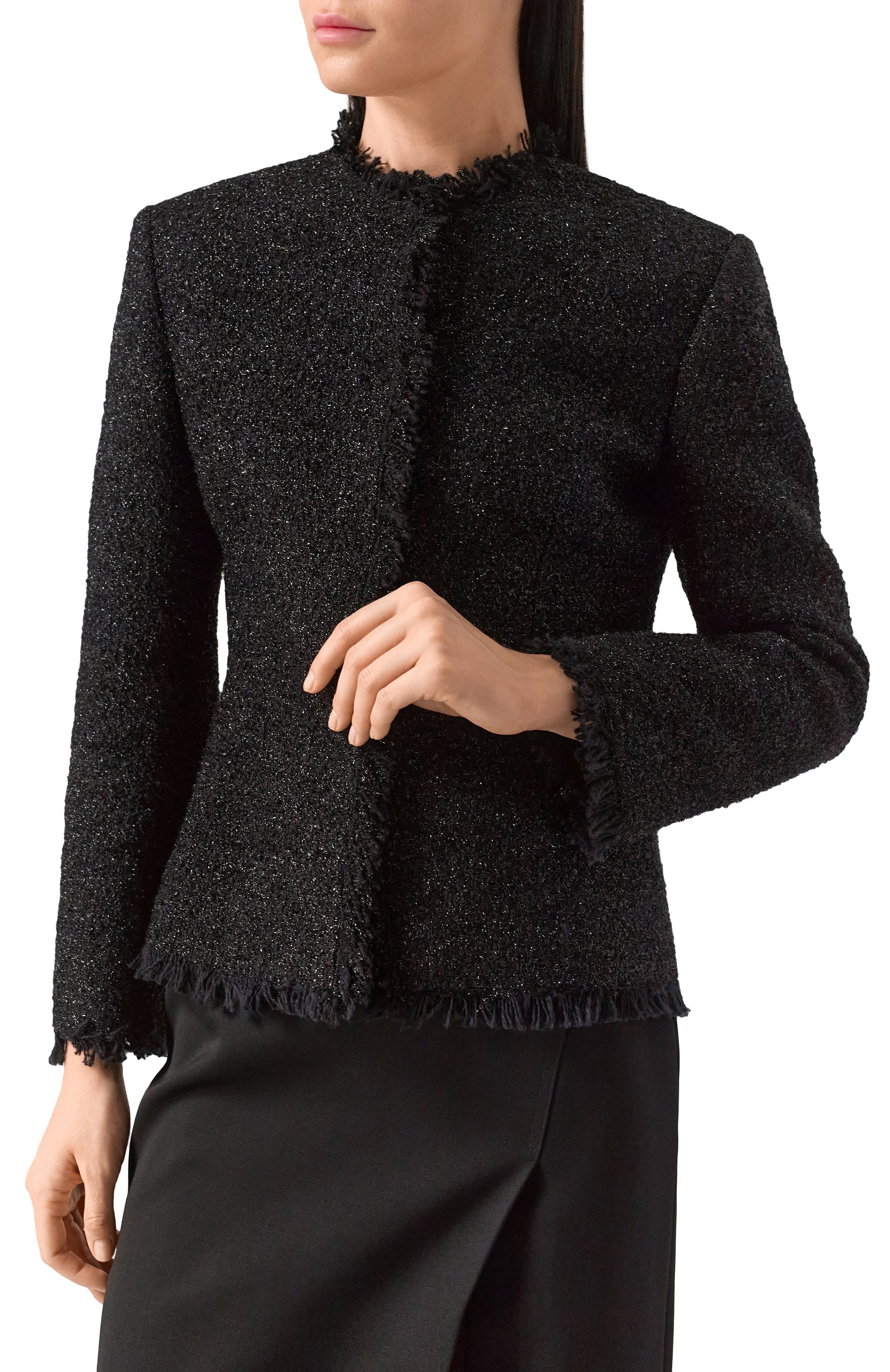 Твидовый жакет GIVENCHY, арт. BW30JJ15MD, фото 3