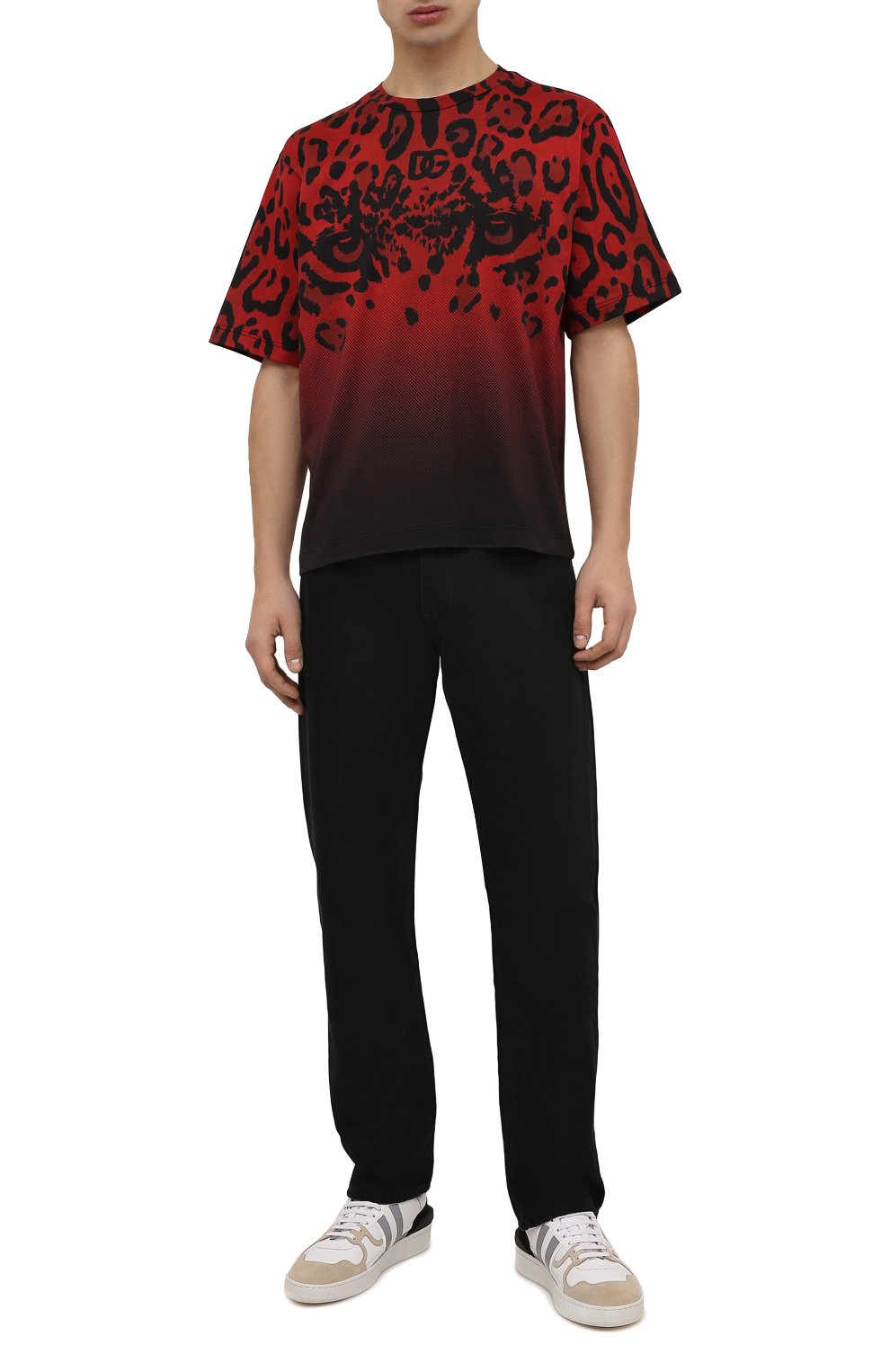 Хлопковая футболка DOLCE & GABBANA, арт. G80A4T/HI7P4, фото 2