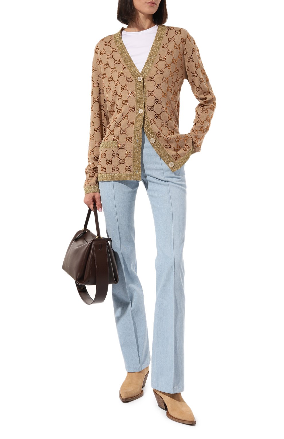 Шерстяной кардиган GUCCI, арт. 543413 X956A, фото 2