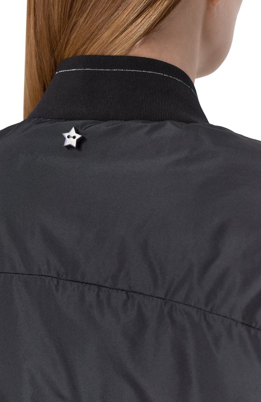 Утепленный бомбер Lorena Antoniazzi PI13C/3266 Чёрный  PI13C/3266 Фото 5