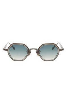 Женские солнцезащитные очки SATO EYEWEAR голубого цвета, арт. ARRAI-T/AS-1 | Фото 4 (Нос: Не проставлено; Региональные ограничения белый список (Axapta Mercury): Не проставлено; Материал: Металл, Пластик; Кросс-КТ: С/з-унисекс; Тип очков: С/з; Очки форма: Круглые; Оптика Гендер: оптика-унисекс)