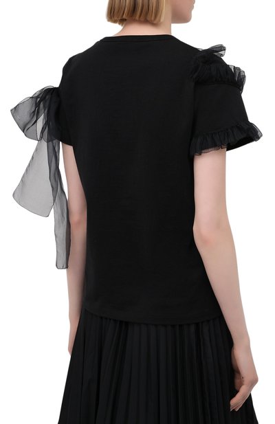 Хлопковый топ REDVALENTINO, арт. VR0MG09R/5WM, фото 4