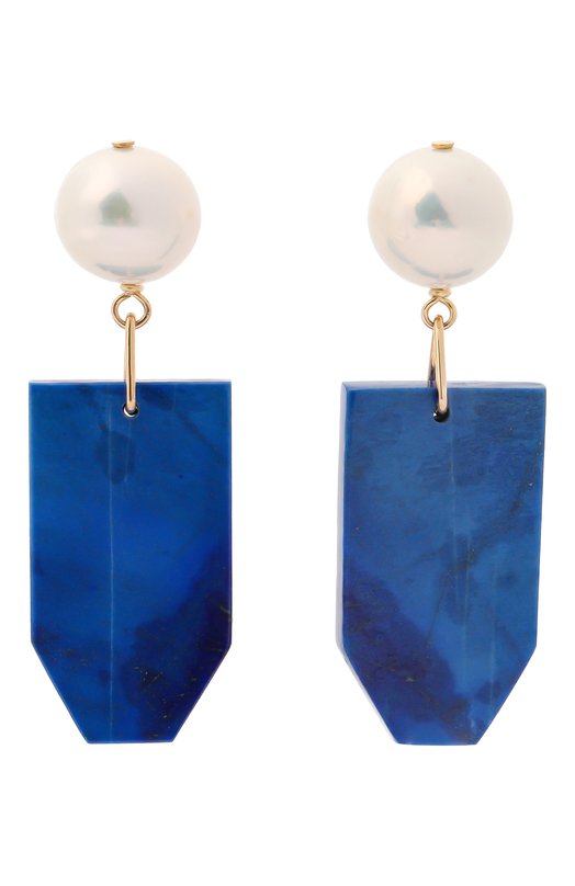 Серьги VieN 26-395 Синий 26-395