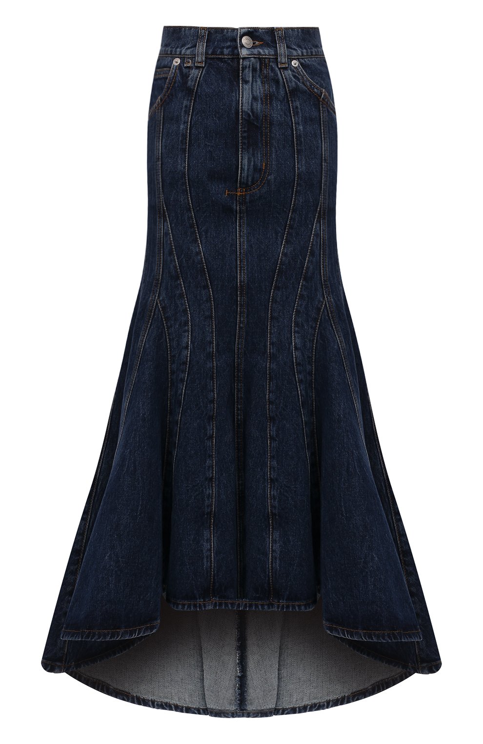 Джинсовая юбка ALEXANDER MCQUEEN, арт. 687394/QMABP, фото 1