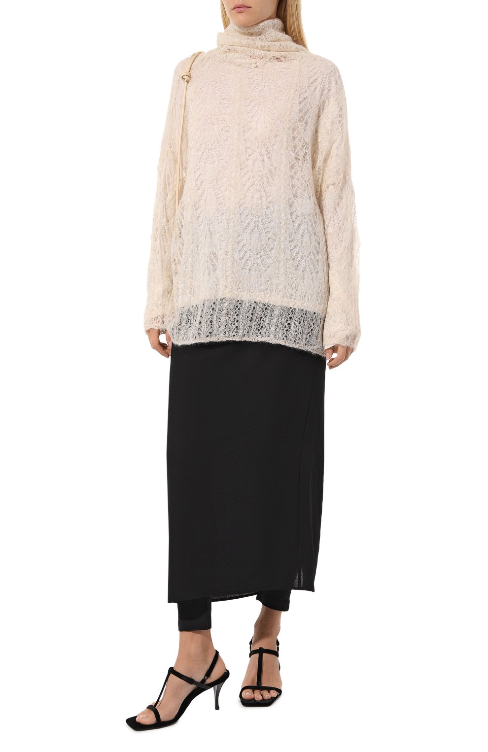 Легинсы WOLFORD черного цвета по цене 34900 руб., арт. 14554, фото 2 Легинсы WOLFORD, арт. 14554, фото 2