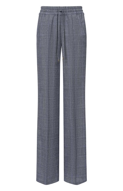 Женские брюки из шерсти и шелка KITON, арт. D48122K0944G