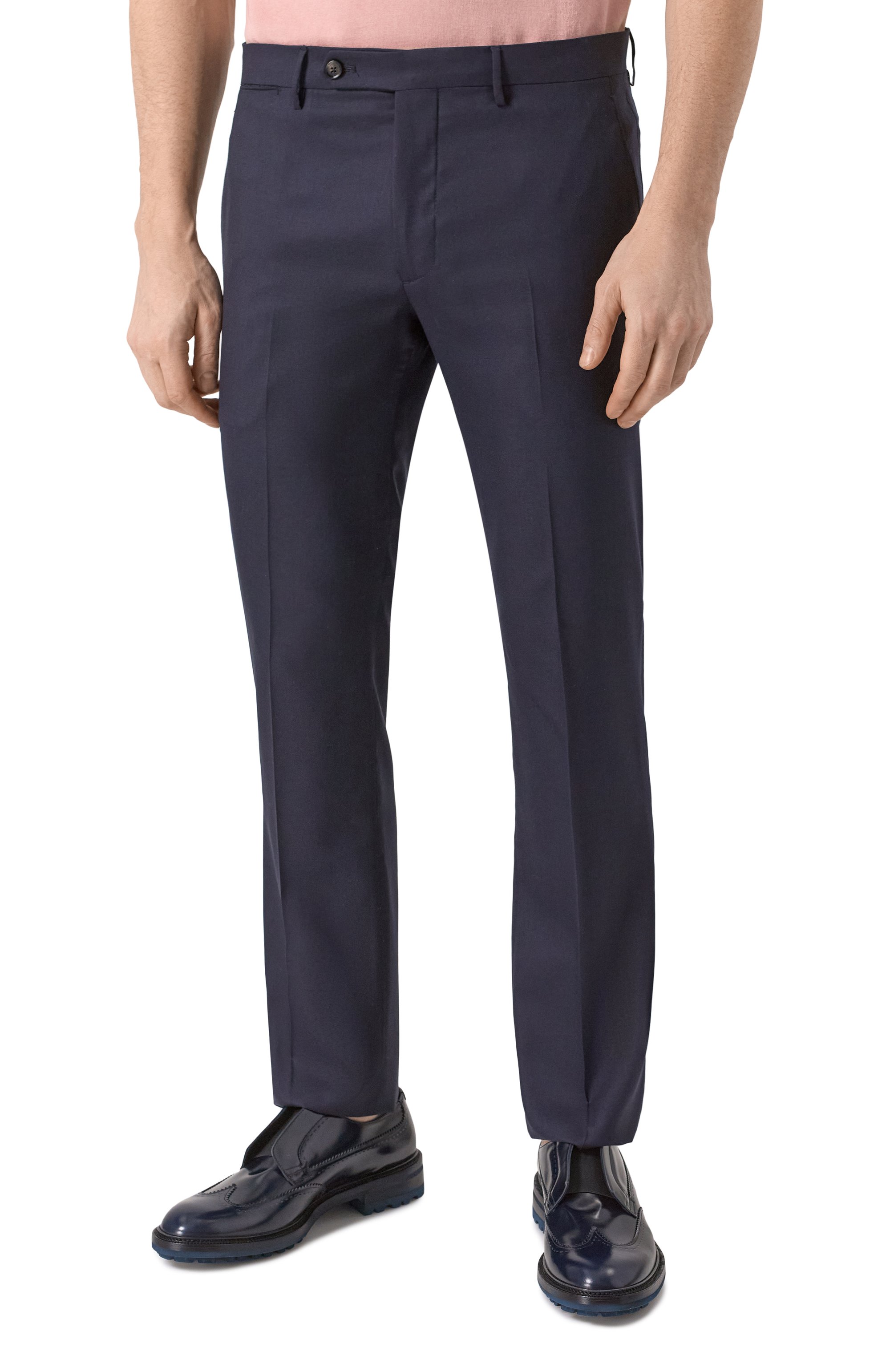 Брюки из шерсти и шелка BERWICH, арт. SC/1/DR1480, фото 3