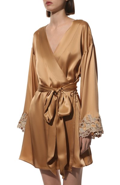 Шелковый халат LA PERLA, арт. 0019230/W234, фото 3