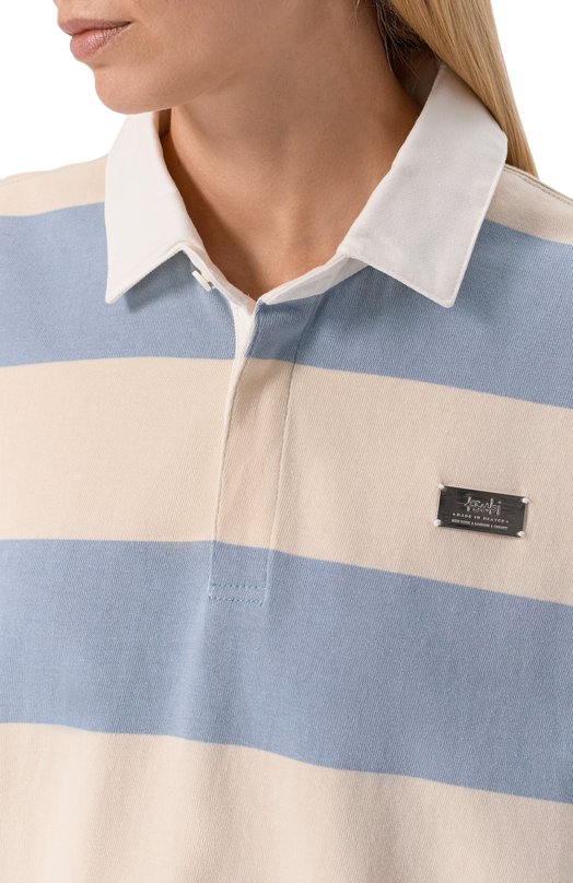 Хлопковое поло Ksubi WFA25TE023 Разноцветный  WFA25TE023 Фото 5