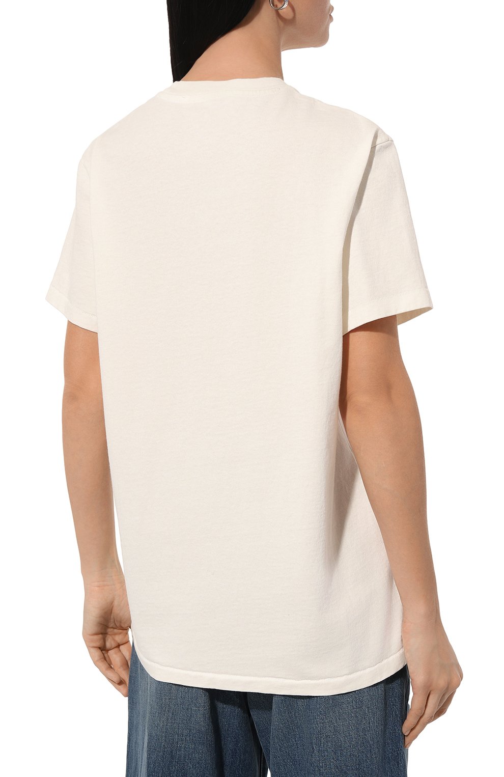 Хлопковая футболка SLVRLAKE, арт. TSTR101P NATW, фото 4